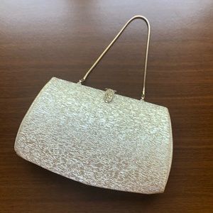 Vintage Silver Evening Purse